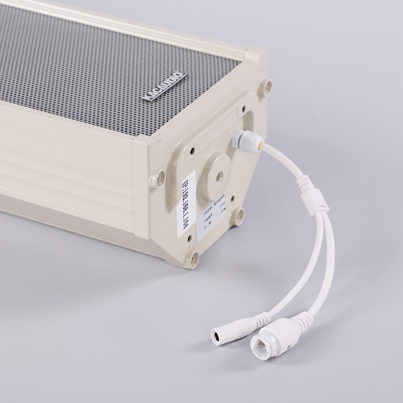 20W Waterproof Wall Mount Column Loudspeaker IP POE Network Speaker KC-420IP for Church Public Address System