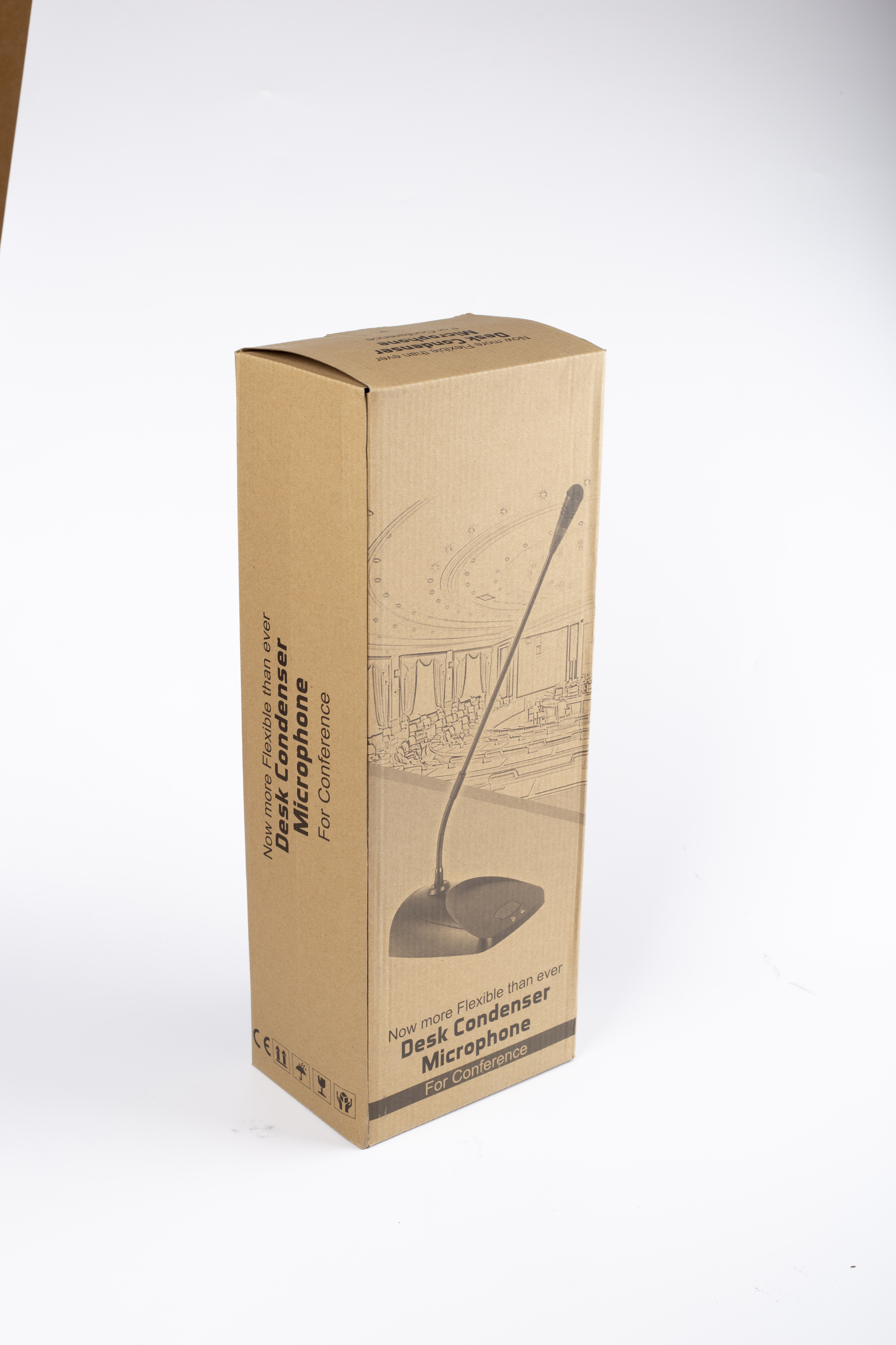 Desktop Gooseneck Microphone 3V Wired Conference System Microphone KC-026D for Meeting Room