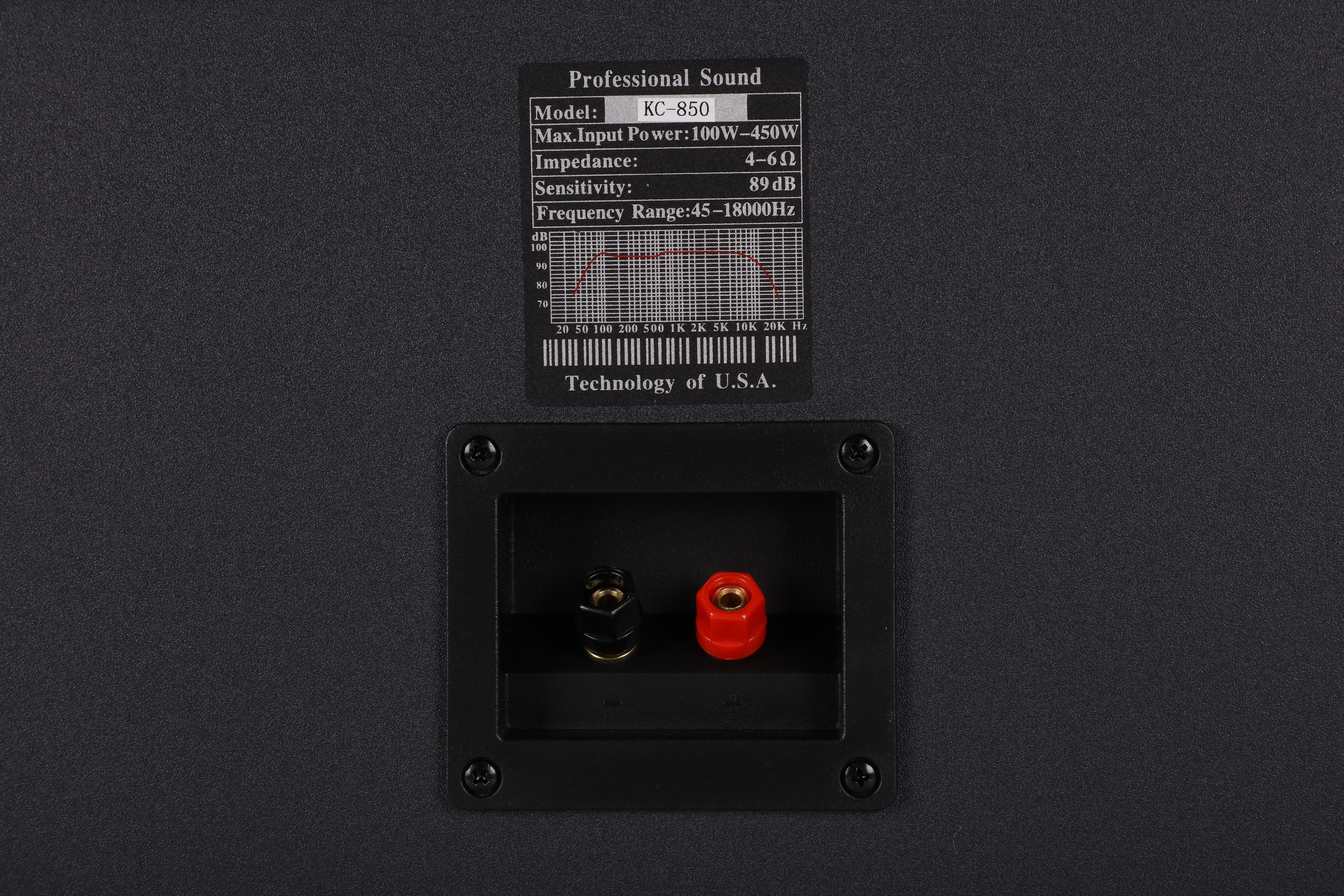 Model 850 8Ω 3 Unit PA Loudspeaker 350W 700W Max for School Meeting Room Audio