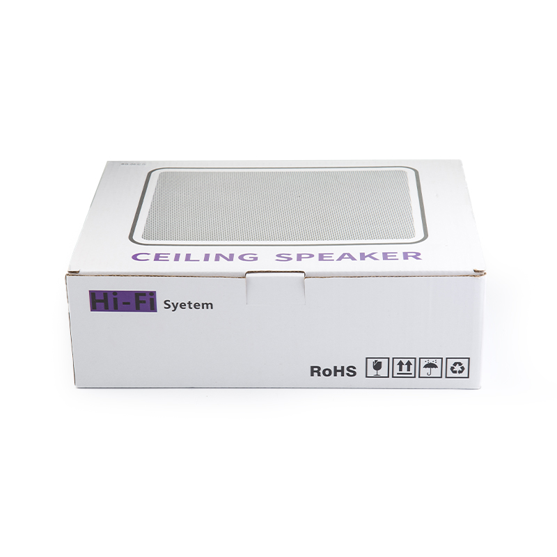 HiFi Home Theater Speaker 816A 6.5 Inch +1 Inch Tweeter 60W 8Ω Square Ceiling Speaker Public Address System