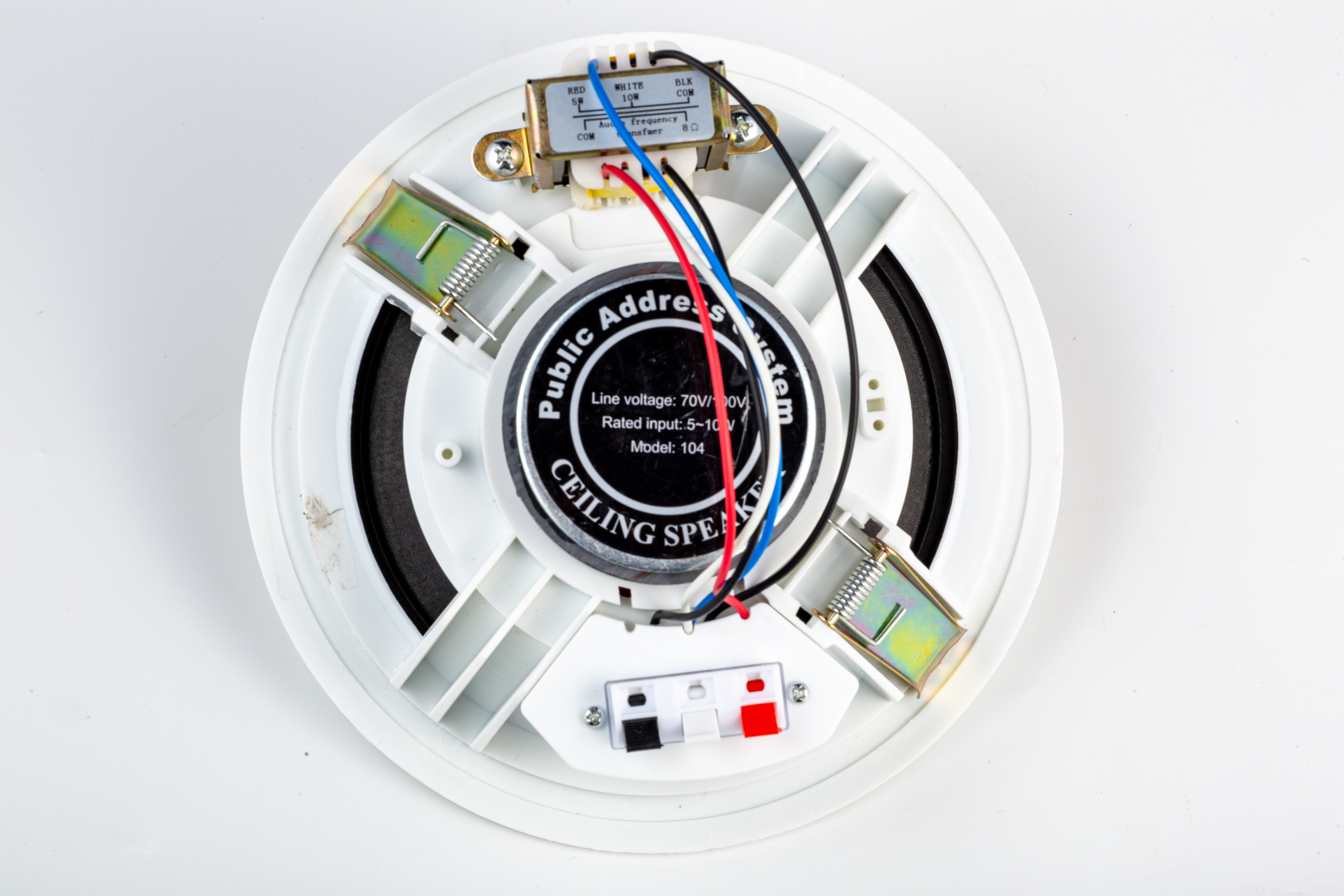 Ceiling Speaker 104 6 Inch 5W-10W Coaxial Full-Range Wired Home Theatre Speaker