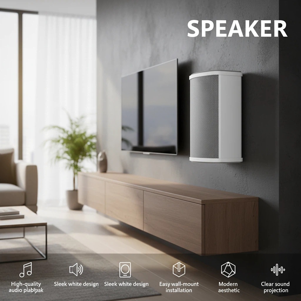 60W 5 Inch model5560 Aluminum Column Speaker System High Power Column Array Loudspeaker for Court