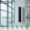 230 Outdoor Waterproof Column Speaker 4 Inch 30W Wall-Mounted Aluminium Speaker for School Park