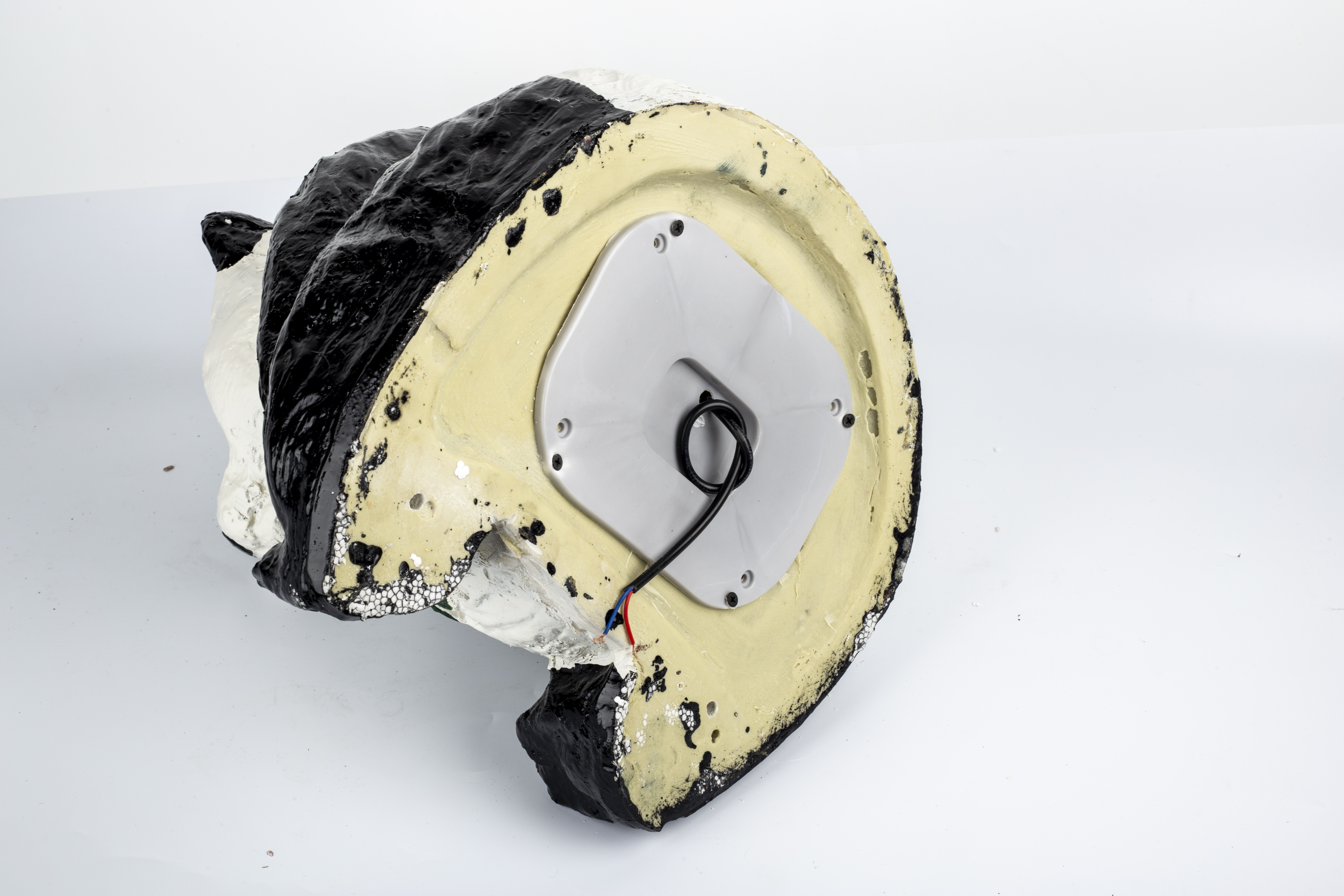 CP-23 20W IPX6 Waterproof Outdoor Cartoon Lawn Speaker 5" Woofer Glass Cabinet PA System for Deck Pool Spa Yard