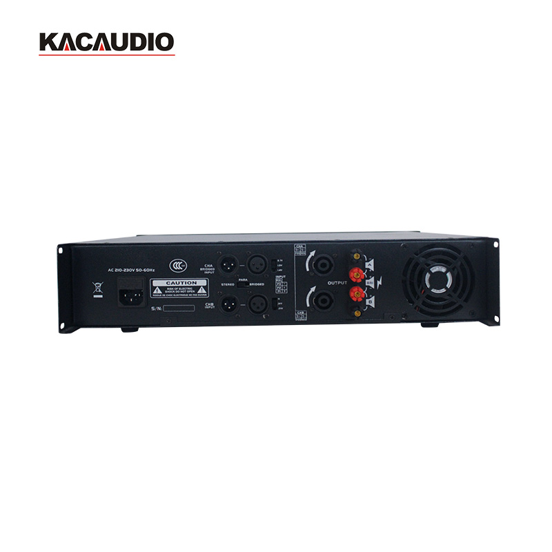 XP3500 Professional Power Amplifier 2×350W 8Ω High Fidelity PA Amplifier Low Distortion Multiple Protection Circuit