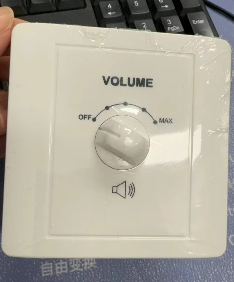 30W PA System Wall Mount Volume Control Panel Commercial Background Music Controller