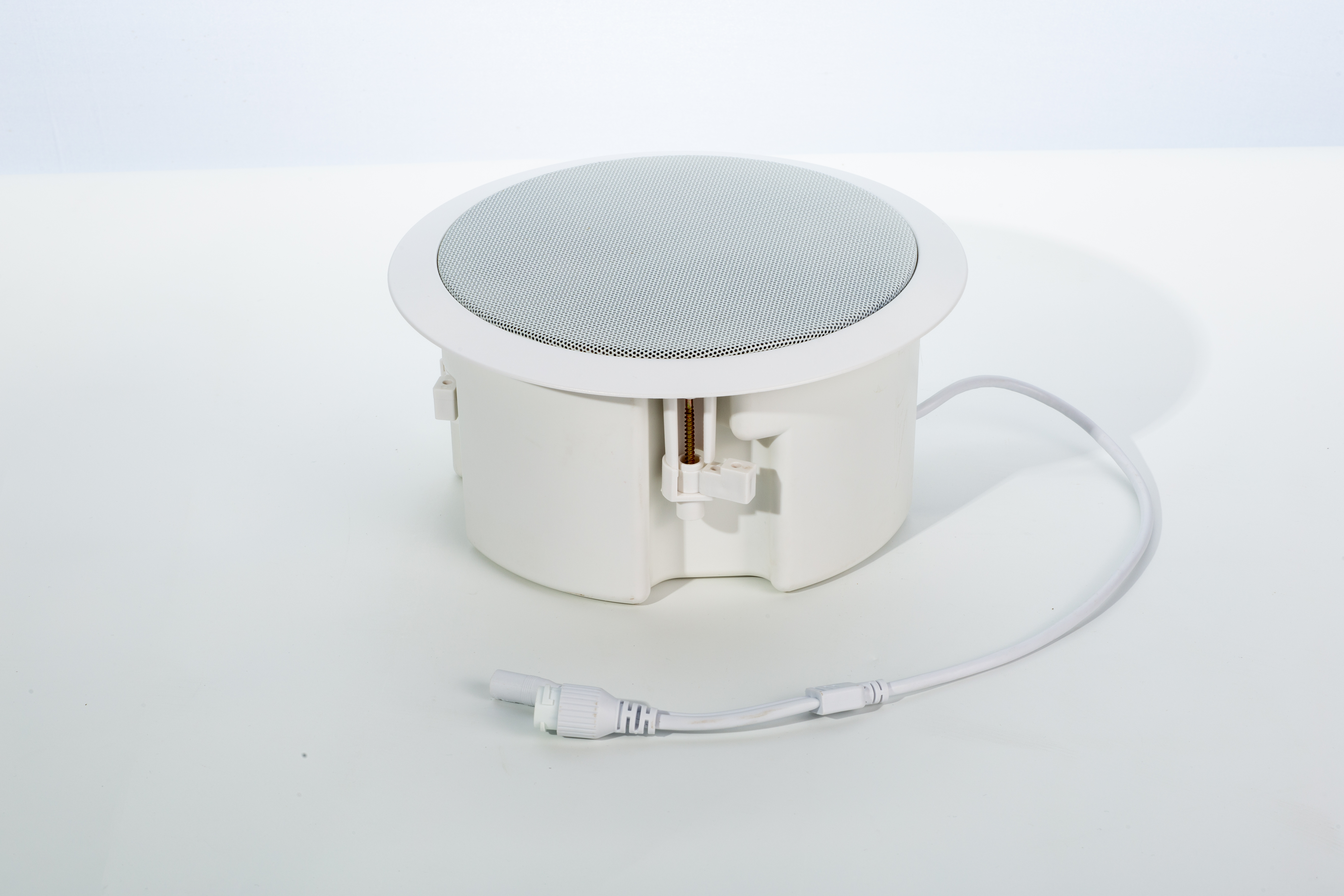 KCP-808 20W 5 Inch Coaxial IP Network Wall Mount Speaker Dual Channel Decoding Amplifier ABS Shell PoE Support