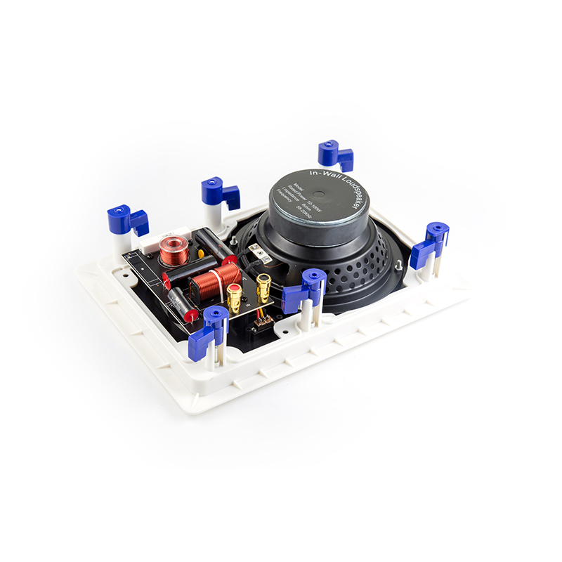 HiFi Home Theater Speaker 816A 6.5 Inch +1 Inch Tweeter 60W 8Ω Square Ceiling Speaker Public Address System