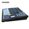 KCT-1208USB 8CH Studio Mixing Console With MP3 Player Lyrics Display 48V Phantom Power Multi-bus Output Professional Audio Mixer