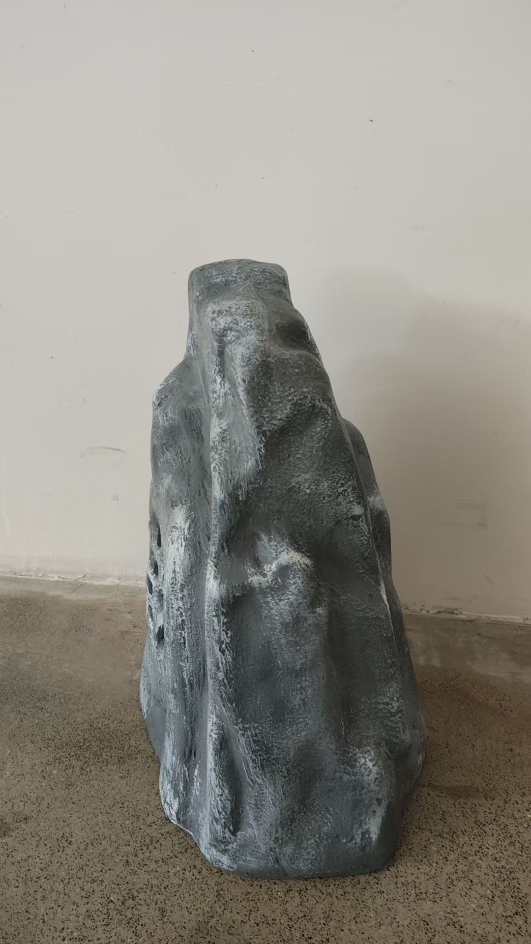 CP-31 20W All Weather Big Rock Shaped Outdoor Garden Speaker 5" Full-Range Woofer Glass Cabinet Landscape PA System