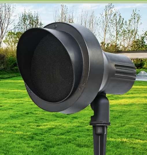 CP-20E IPX6 Waterproof Outdoor PA Speaker 10-30W 3" Woofer Metal Cabinet Wired Powered for Garden & Yard