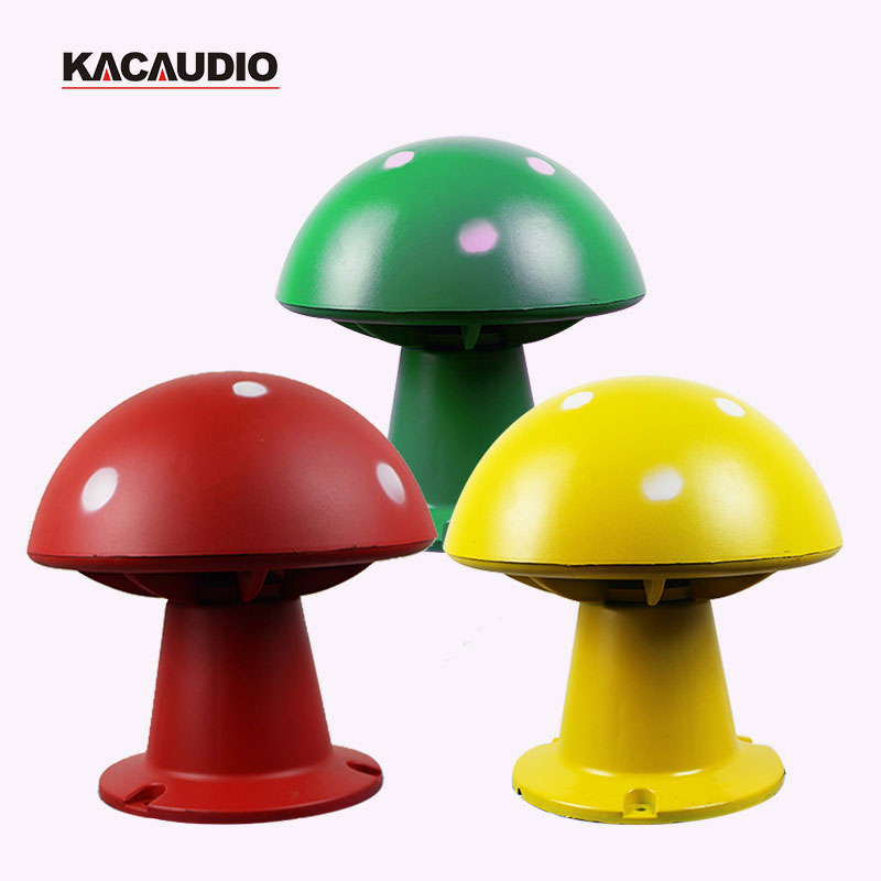 Cute Mushroom Waterproof Outdoor Speaker for Garden Lawn Yard Decoration Audio