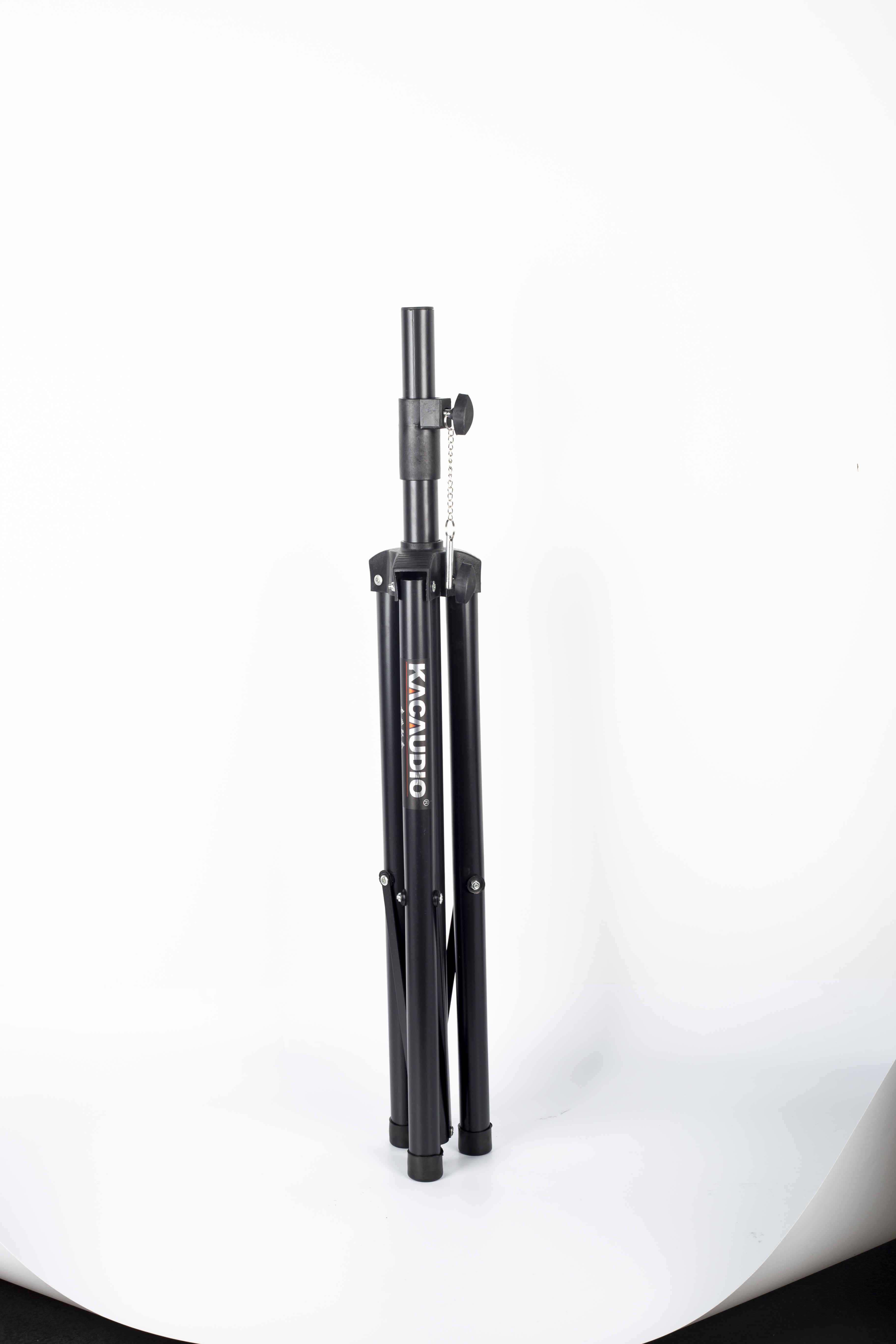 Model 502-1 All Iron Speaker Mount Retractable Height 1-2M Load 80kg Black Surround Speaker Stand Projector Bracket