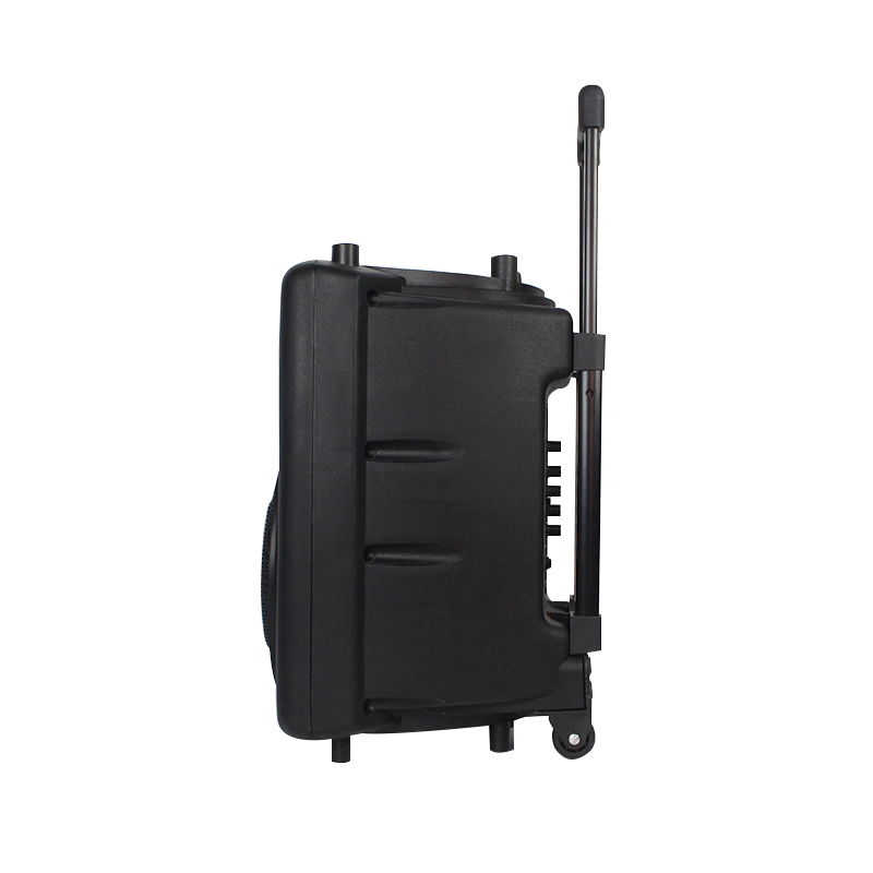 15 Inches Multifunction Portable Trolley Speaker KC-1015 High Quality Karaoke Audio with Dual Wireless Microphones