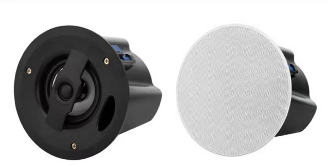 928 High Performance 4inch 80W Home Theater Background Music Plastic Ceiling Speaker