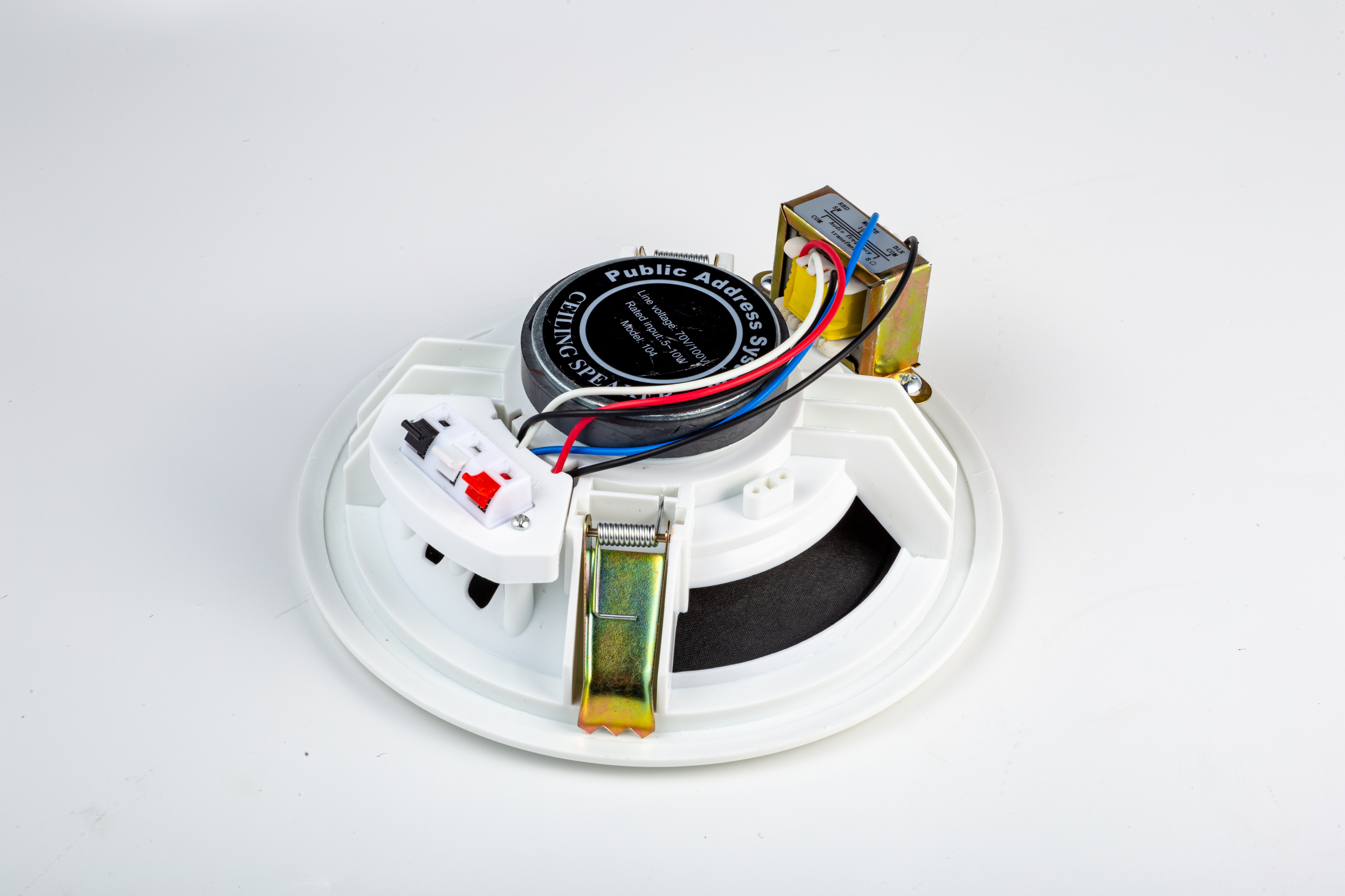 Ceiling Speaker 104 6 Inch 5W-10W Coaxial Full-Range Wired Home Theatre Speaker