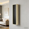 60-120W Three-Way Audio Column Speaker model 460 | Wood Cabinet Woofer Amplified PA System Cheap Commercial Sound Solution