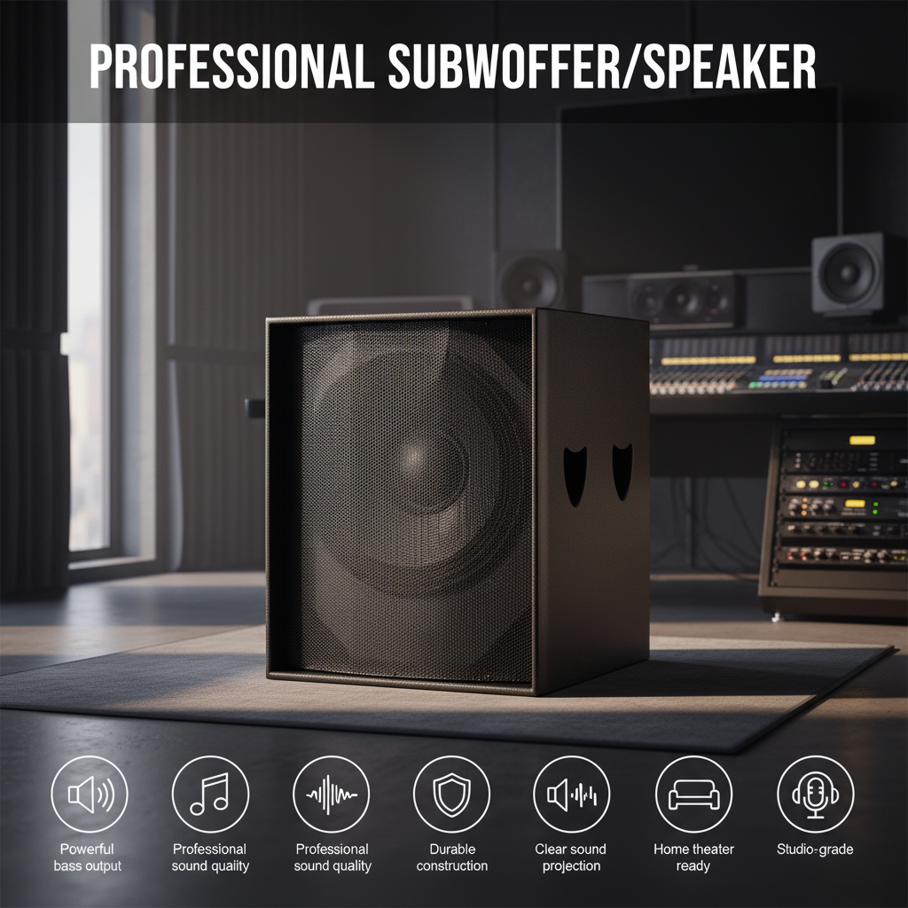 S18 18 Inch Bass Speaker 220 Magnet 100 Core 88dB High Sensitivity PA Sound System