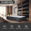 PA-5350USB 350W Professional Class D Power Amplifier 70V 100V USB FM Mic Home PA Amplifier
