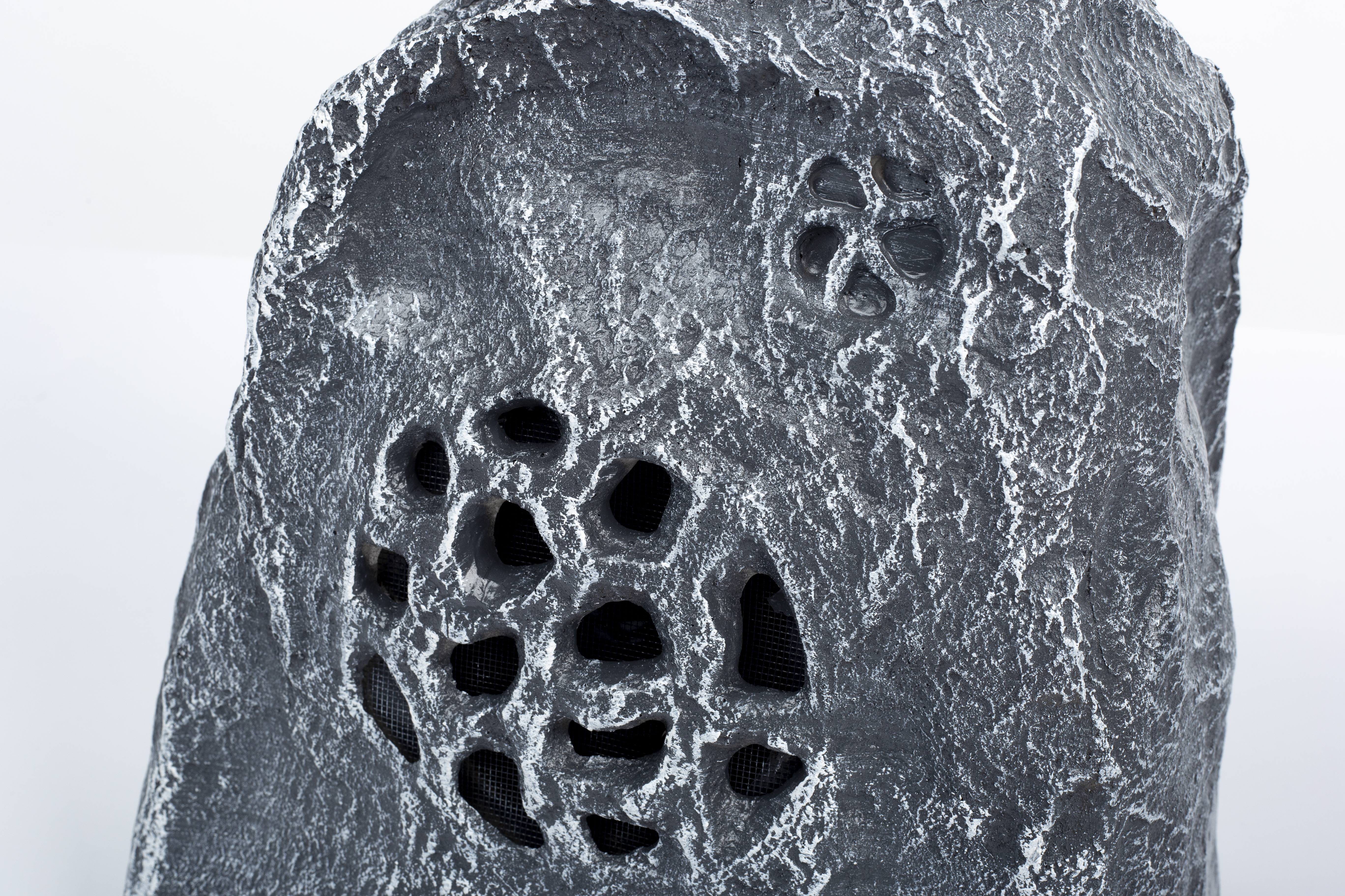 CP-27 20W Rock Shaped Garden Speaker All Weather Outdoor Landscape PA Speaker 5" Woofer Glass Cabinet Wired