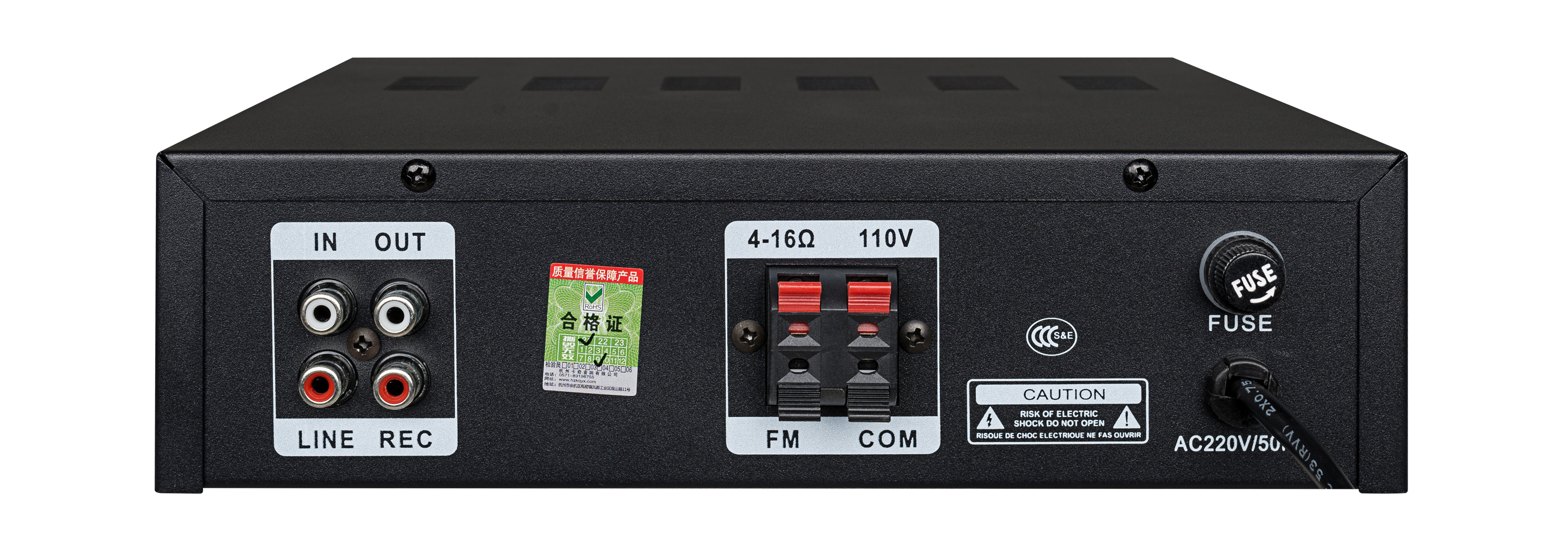 JBHKJ FM-60USB 60W/120W Class D Power Amplifier 70V 100V Public Address PA Amplifier HIFI Stereo with USB FM Mic Input