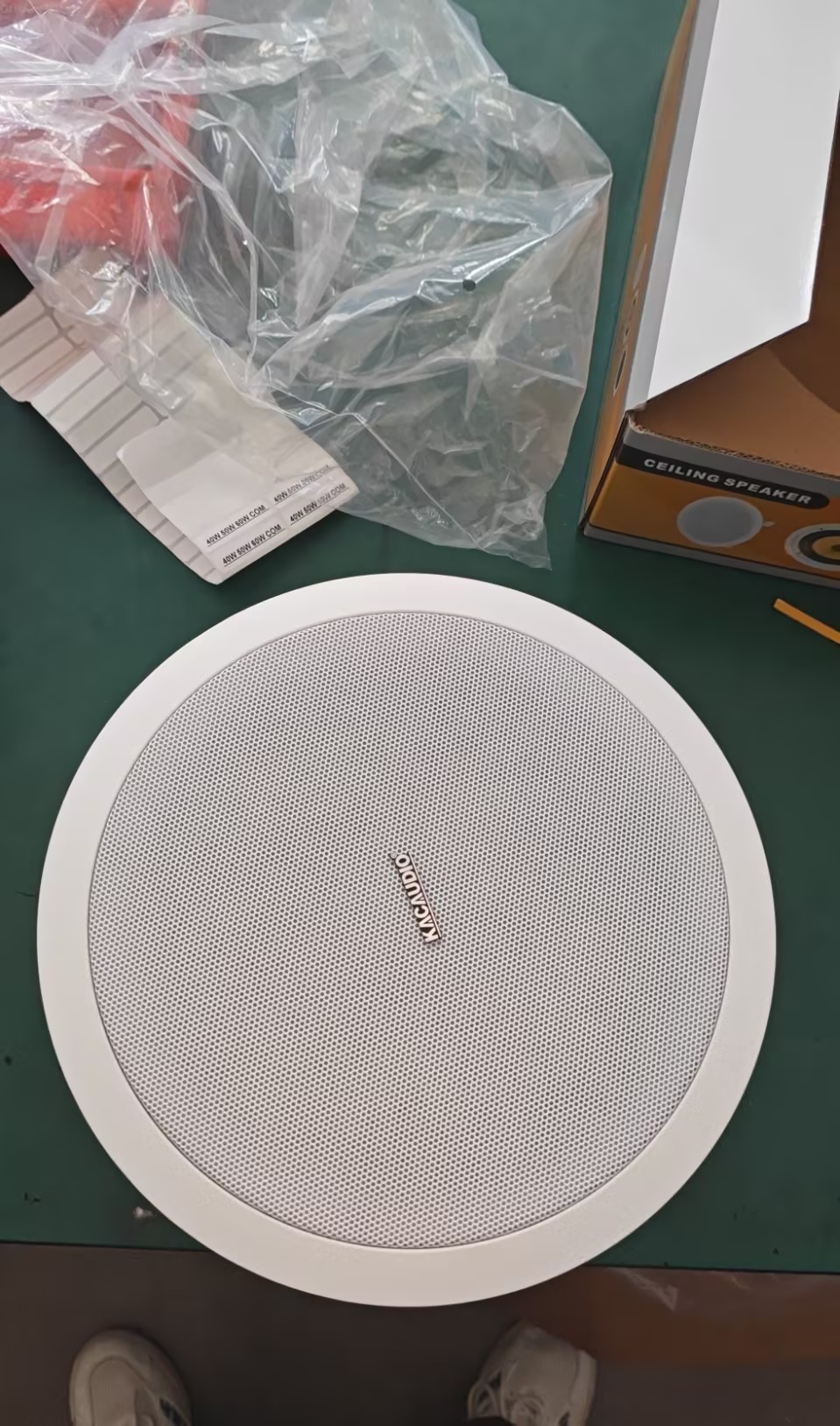 Factory Wholesale 703 8Inch 60W Coaxial Hifi Ceiling Speaker Amplifier Design for Church Mosque Sound System