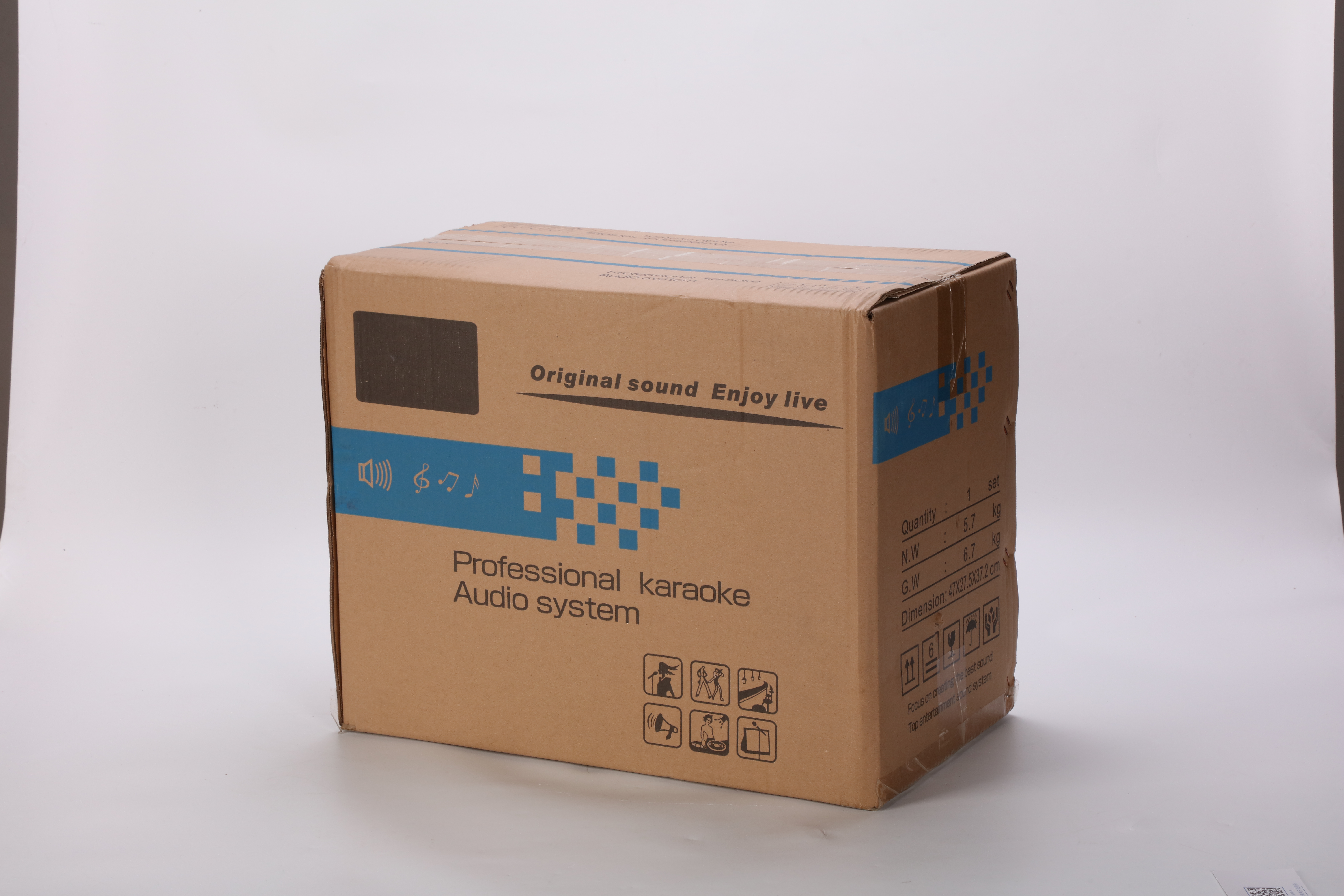 Model 250 60W/120W Peak 6.5" Professional Conference Speaker Two-Way 8Ω MDF Cabinet PA Loudspeaker