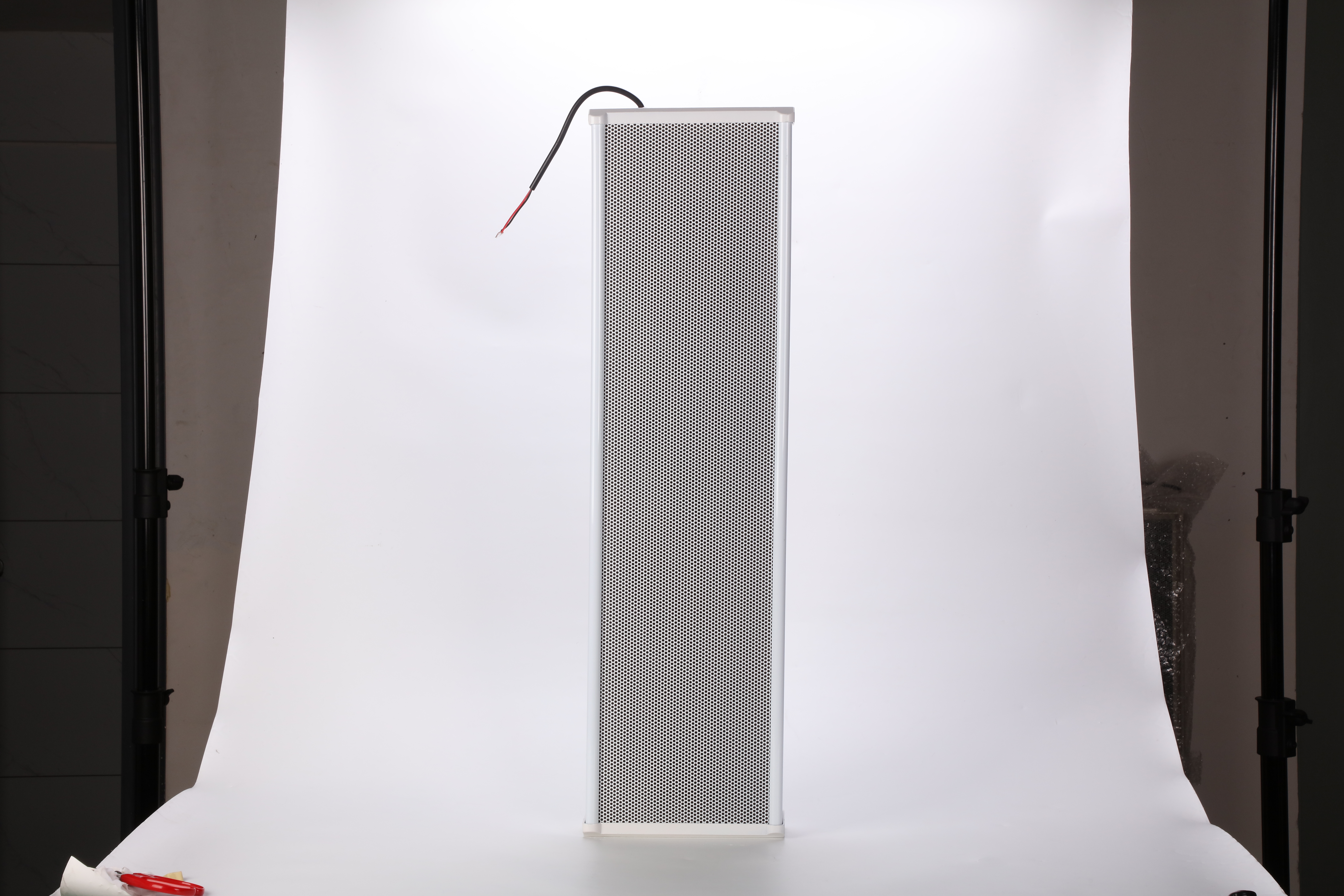 6.5" 40-80W Two-Way Network Column Speaker model 540A | Plastic Outdoor Home Theatre PA System Wired