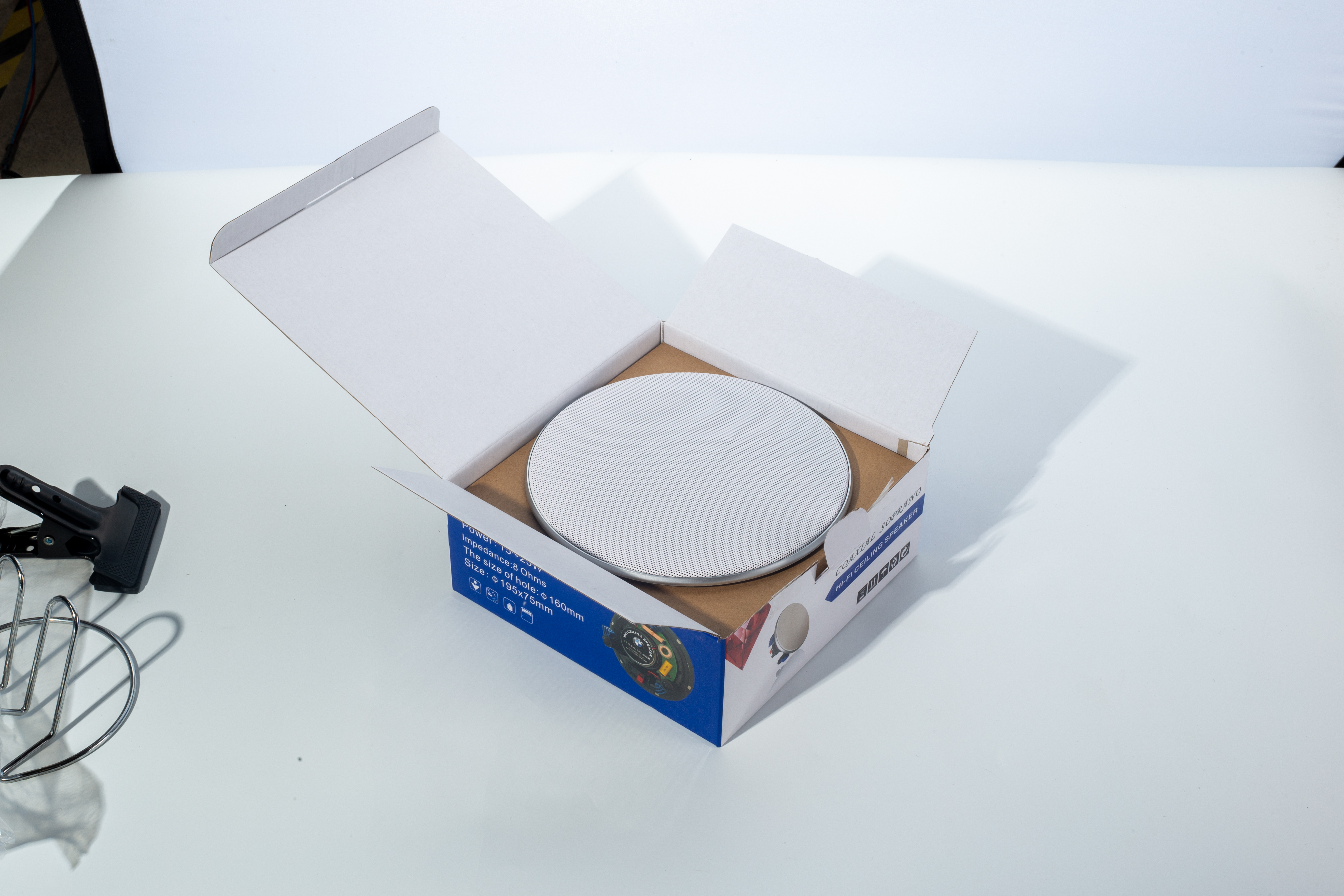 Fixed Resistance Ceiling Speaker HiFi 821 5 Inch 20W Full Range Public Address System Home Theatre Background Music