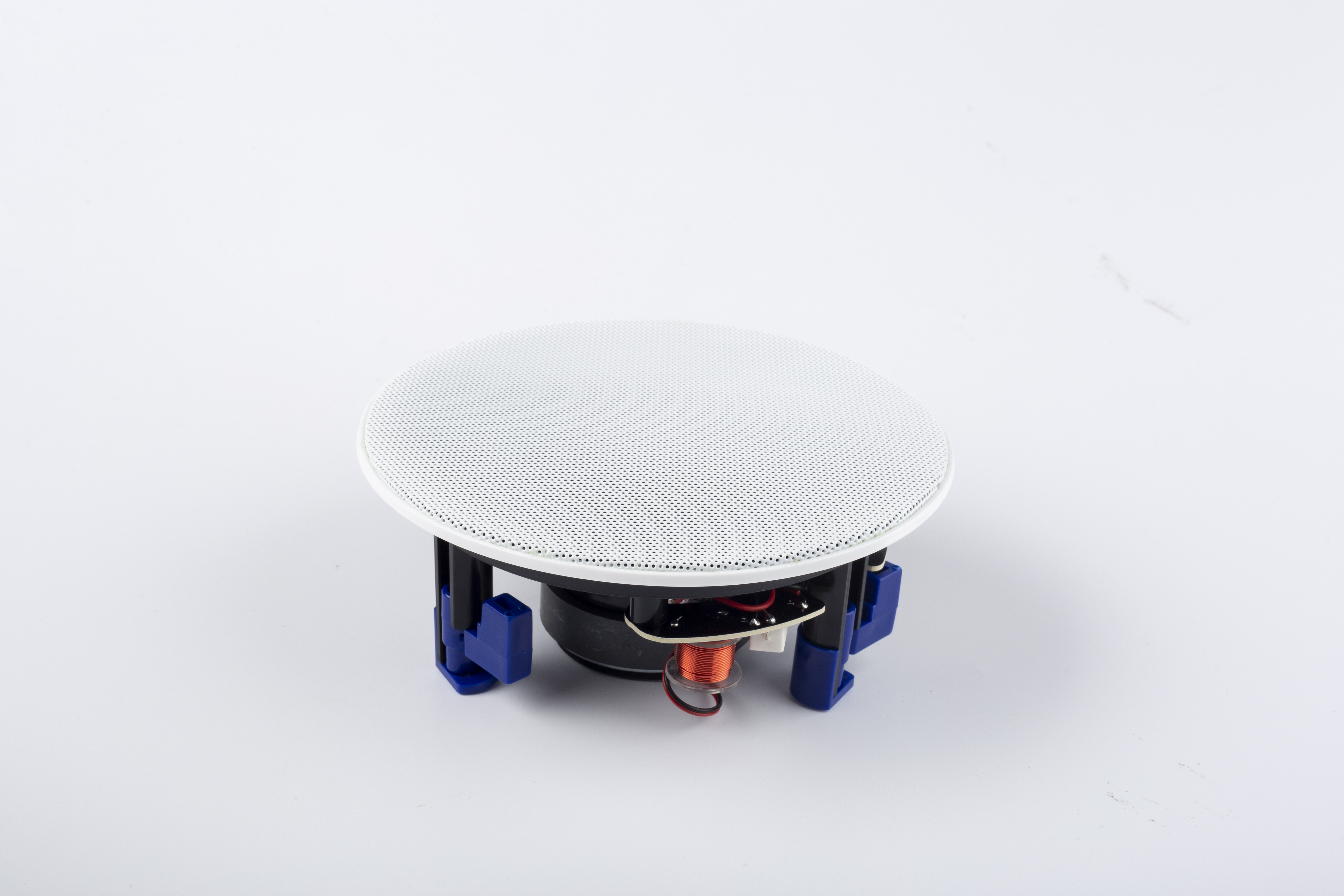 Fixed Resistance Ceiling Speaker HiFi 858 4.5 Inch 30W Full Range Public Address System Home Theatre Background Music