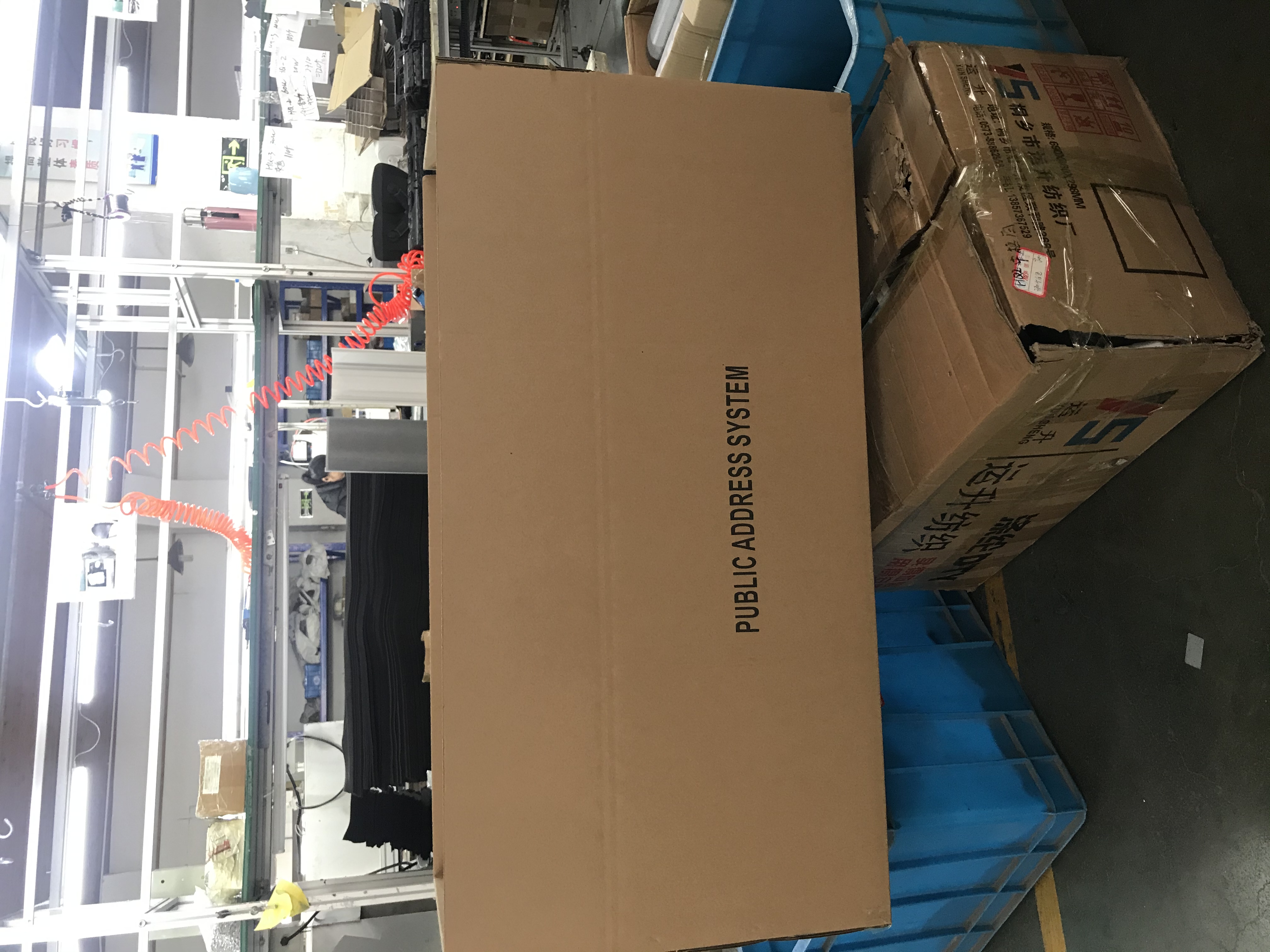 OEM 40W 5.5 Inch model 6640 Column Speaker PA System Wall Mount Loudspeaker for School Hotel Corridor Mall