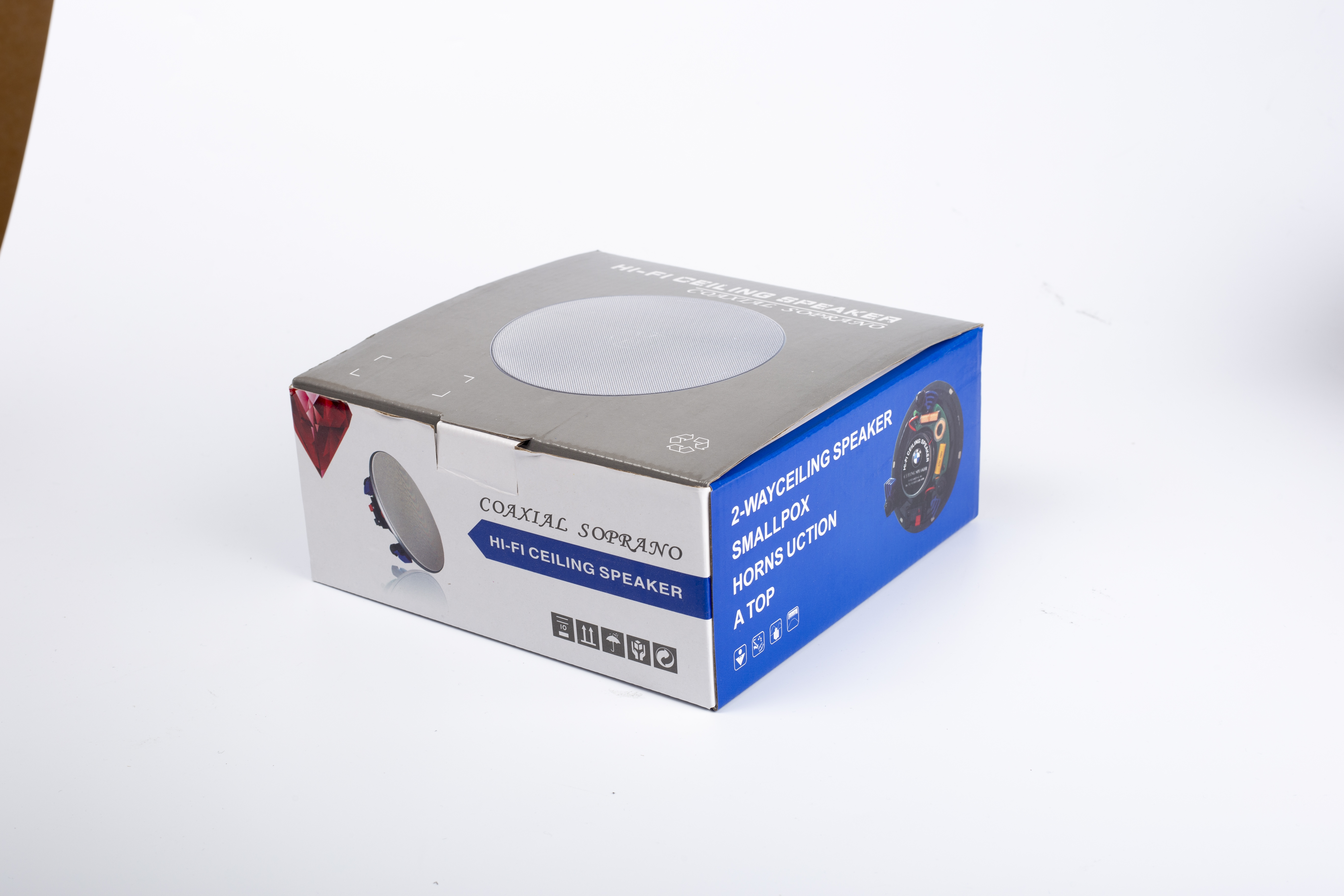 HiFi Ceiling Speaker 707 6.5 Inch 20-300W Full Range PA System Home Theatre