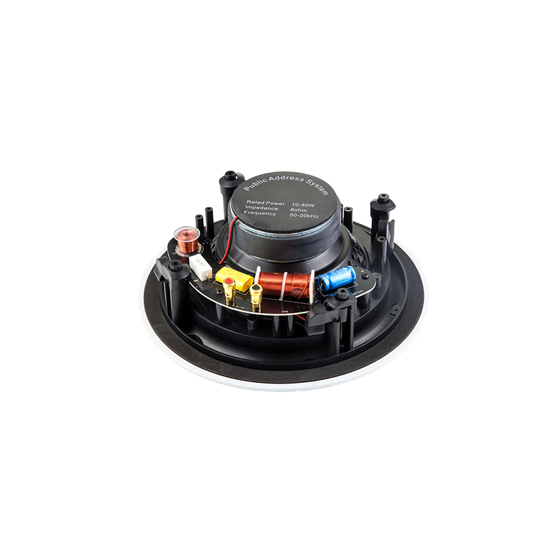 Frameless Coaxial Ceiling Speaker HiFi 628 5 Inch 20W Full Range Fixed Resistance PA System Home Theatre