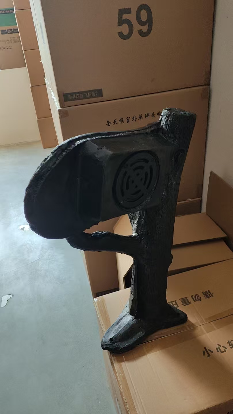 CP-15 20W Tree Shaped Garden Speaker Glass Cabinet Wired Landscape PA Speaker Full-Range 5" Woofer for Home Theatre