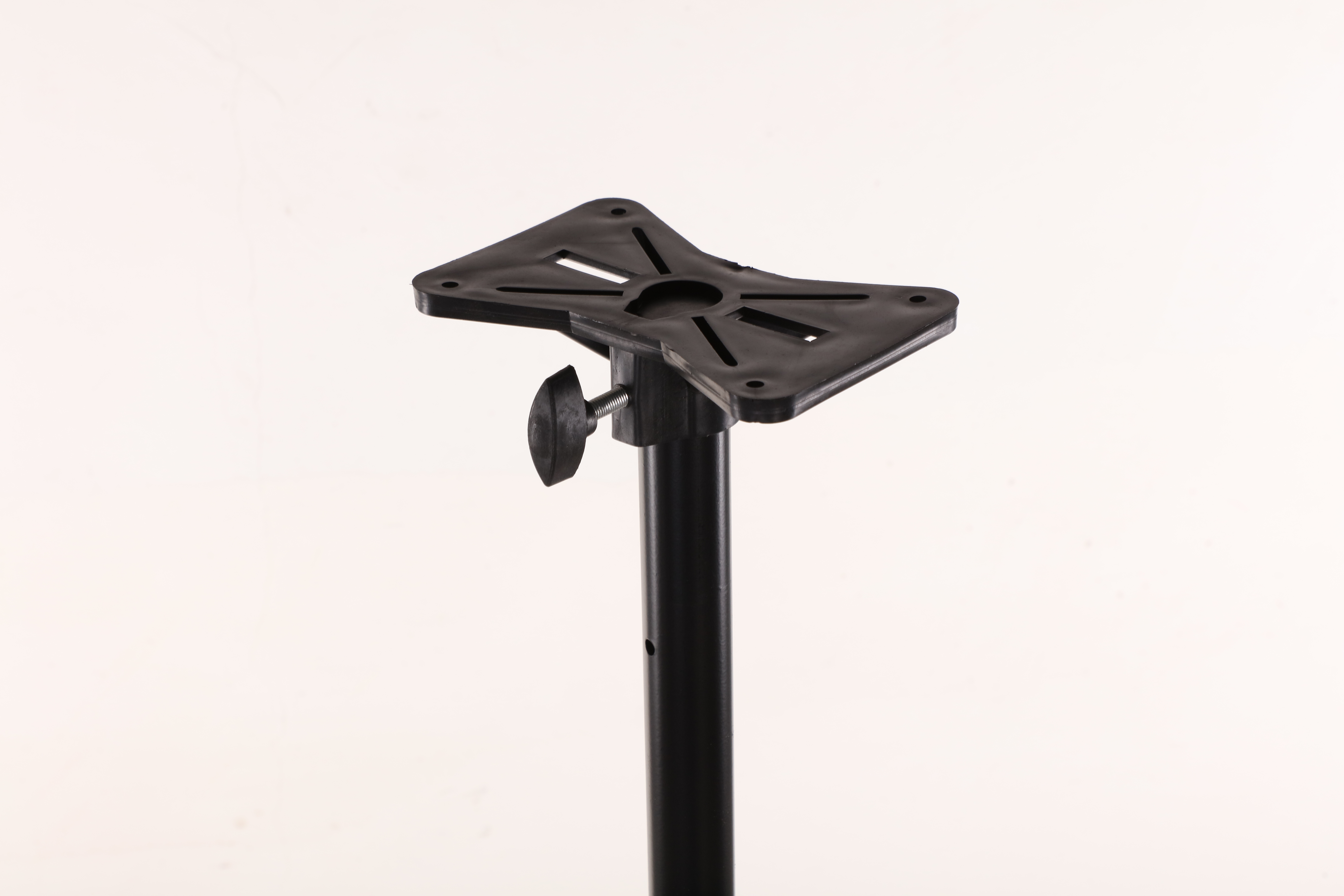 Model 502-1 All Iron Speaker Mount Retractable Height 1-2M Load 80kg Black Surround Speaker Stand Projector Bracket