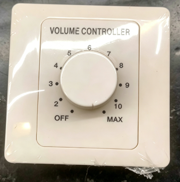 F5 120W Constant Voltage Wall Mount Volume Controller Transformer Voltage Divider Adjustment 24V Forced Insertion