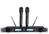 WE-2020 Dual Channel Wireless Handheld Microphone 150M Long Distance Professional Karaoke Stage Mic