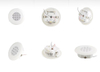 3 Inch 3W Luxury Hi-Res 100A Certified Surface Mount Ceiling Speaker High Sensitivity Audio Speaker for Hotel Lobby&Fire alarm system