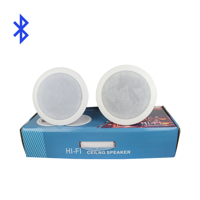 LY801 20W 92dB Active Ceiling Speaker Multi-Scene Sound System for Restaurant Cafe Shopping Mall