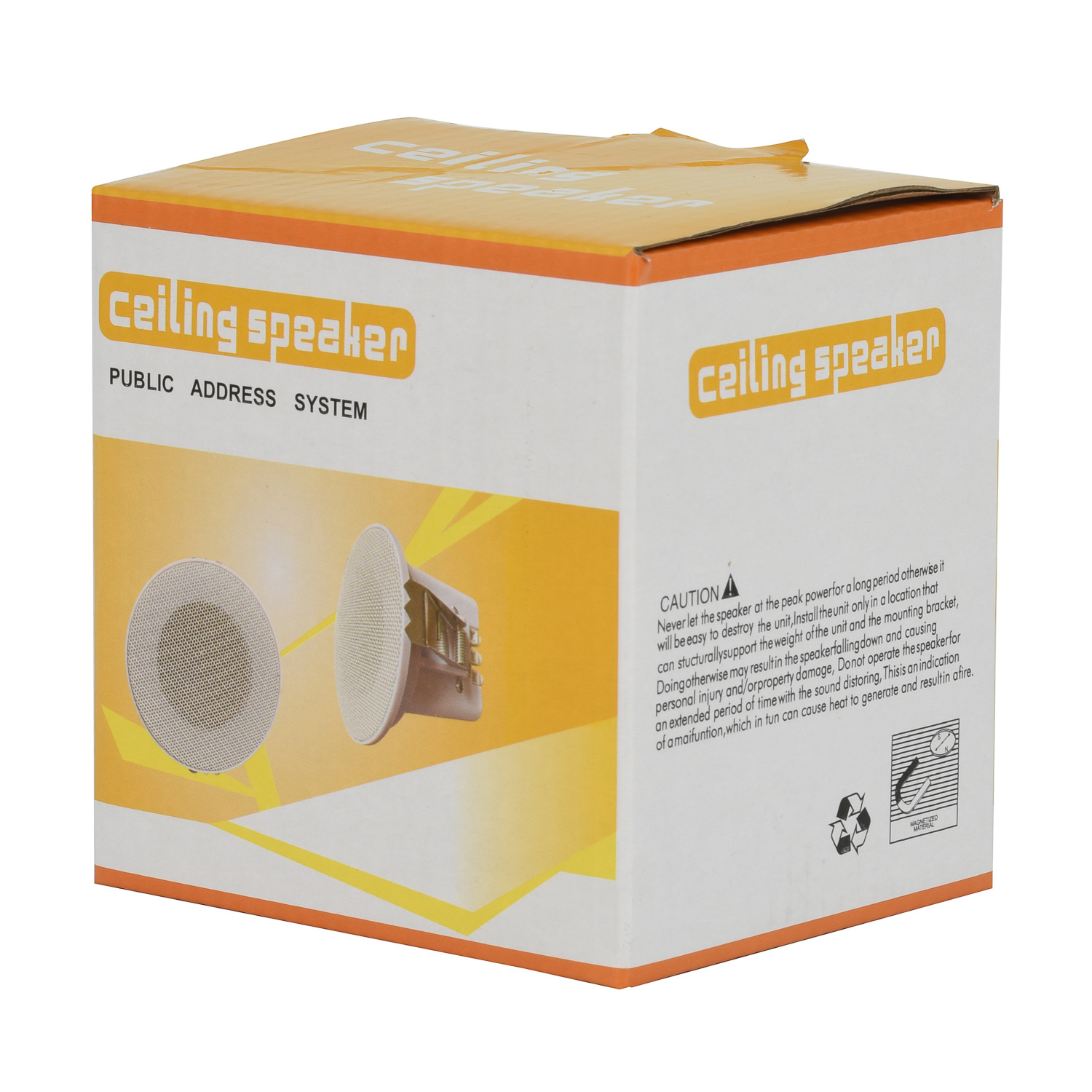 812B 3Inch 3W 100V High Fidelity Ceiling Speaker Home Theatre Karaoke Full Range Sound System