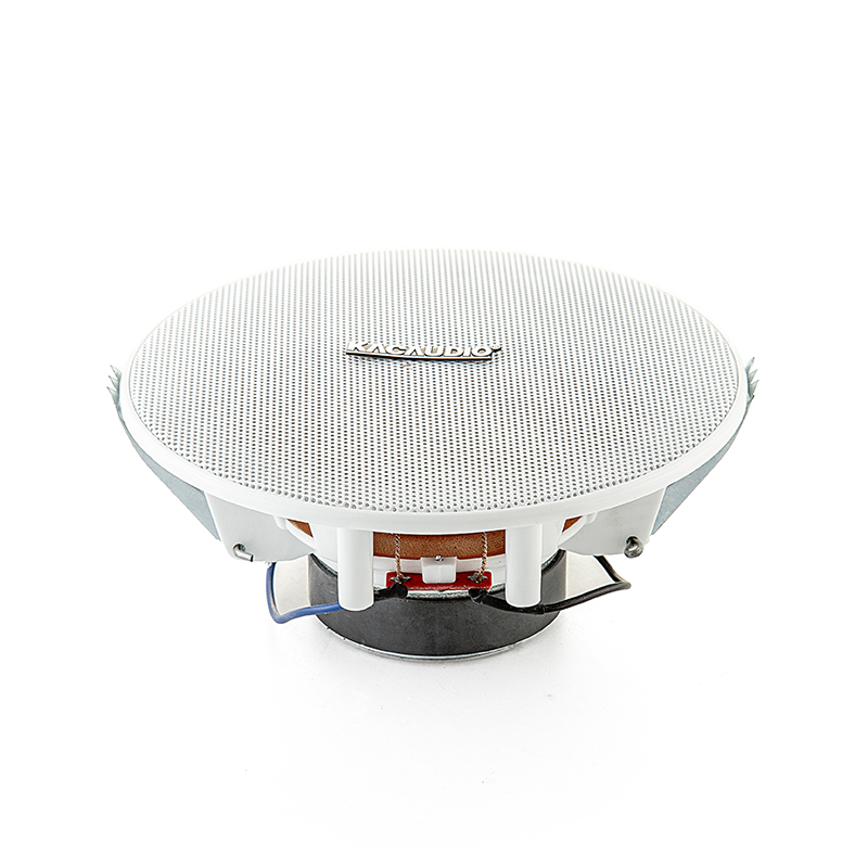 704C Professional White Aluminum Ceiling Loud Speaker 4 Inch 10W Waterproof Ceiling Speaker For Classroom PA System