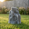 CP-31 20W All Weather Big Rock Shaped Outdoor Garden Speaker 5" Full-Range Woofer Glass Cabinet Landscape PA System