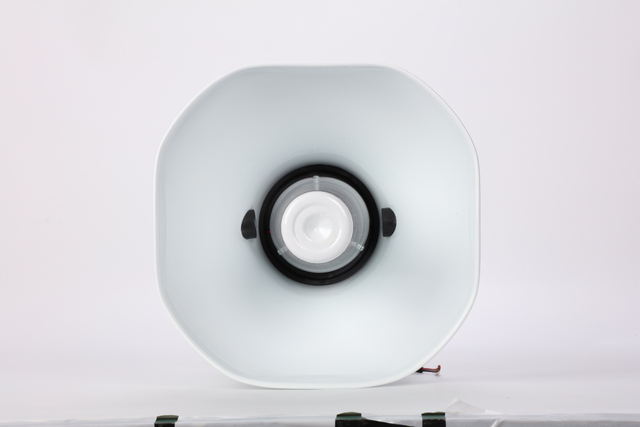 508C40W 100V Plastic Passive Air Defense Horn Wide Dispersion PA System Loudspeaker for Playground