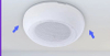 105G 5.5 Inch 25W Surface Mounted Ceiling Speaker ABS Shell With Back Cover Public Address System Home Theatre