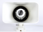 506A 20W 100V Plastic Passive PA System Loudspeaker Wide Dispersion Air Defense Horns For Playground