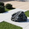 All Weather Outdoor Rock Landscape Speaker CP-96 20/40W Glass Cabinet 5" Full-Range Woofer Wired Garden PA