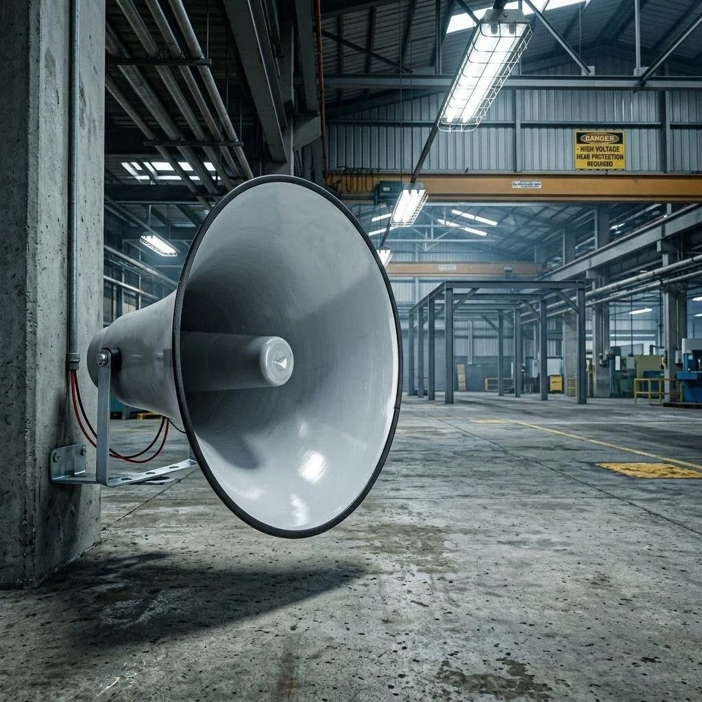 29A Wide Dispersion Air-Defense Horn 100W 16Ω Plastic Passive Loudspeaker Public Address System