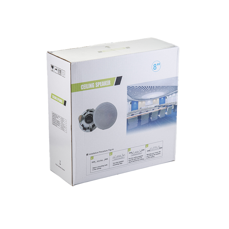 703A 8 Inch 30W Powerful Sound High Tech Customizable Ceiling Speakers Perfect For Party Atmosphere Ceiling Horns