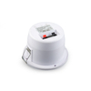 Waterproof Ceiling Speaker 812 3Inch 1-3W Public Address System ABS Shell 100Hz-20kHz Spring Mounting Bracket For Home