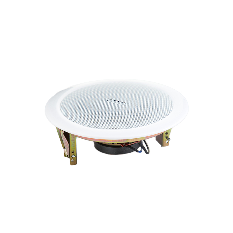 801A 5 Inch 3-6W 100V High Fidelity Ceiling Speaker OEM Manufacturer Economical Easy Mount for Schools Public Area
